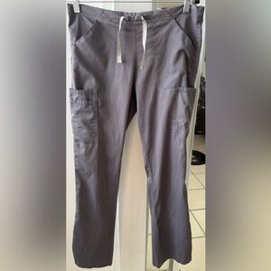 WonderWink Women’s Gray Drawstring Utility Pants Scrub